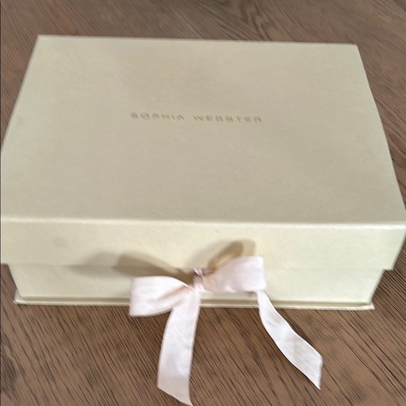 Sophia Webster Blue and Yellow Sandals with Vibrant Design - Picture 7 of 7